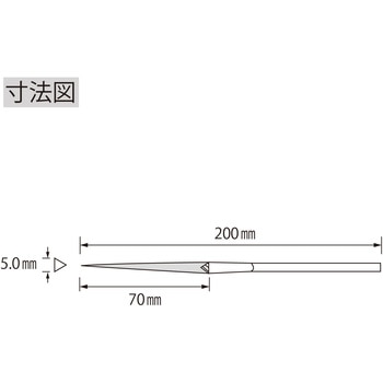 ダイヤモンドヤスリ 精密用(S) ロブスター(ロブテックス)