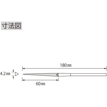 ダイヤモンドヤスリ 精密用(S) ロブスター(ロブテックス)