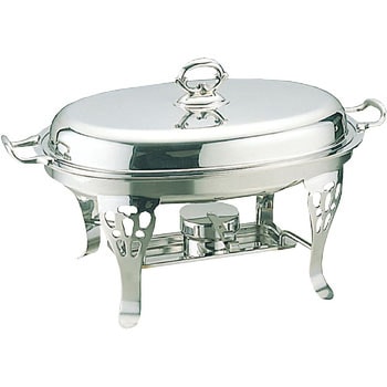 SW 18-8共柄小判チェーフィングディッシュ 和田助製作所