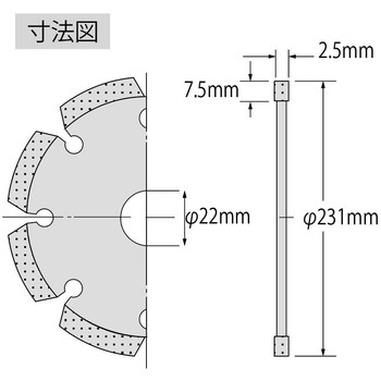 ダイヤモンドホイールレーザー[乾式] ロブスター(ロブテックス)
