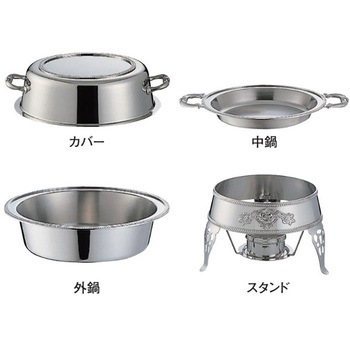 SW 18-8ユニット丸湯煎 和田助製作所