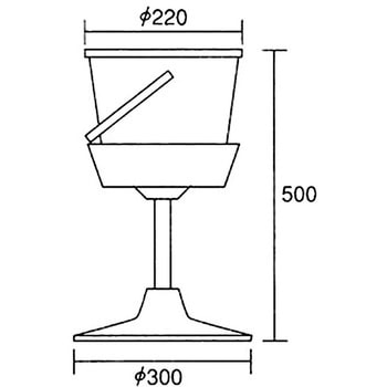 SW 18-8 B型酒捨器セット 和田助製作所