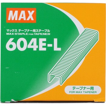 604E-L テープナー用ステープル 1箱(172本×28連) マックス 【通販