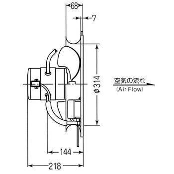 SCF-30DB1-T 有圧換気扇 1個 スイデン 【通販サイトMonotaRO】