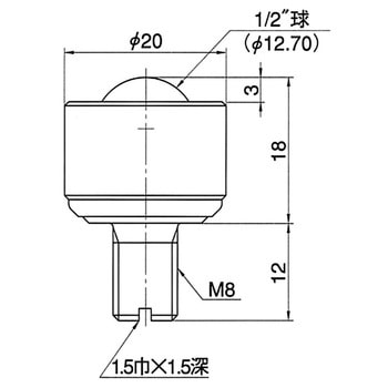 フリーベア切削加工品(上向用) ボルト取付タイプ フリーベアコーポレーション