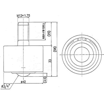 ボールベア(下向用) 井口機工製作所