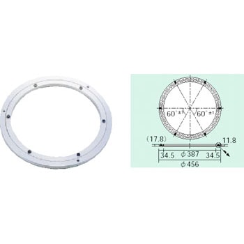 IRH-455 回転リング 1個 井口機工製作所 【通販サイトMonotaRO】