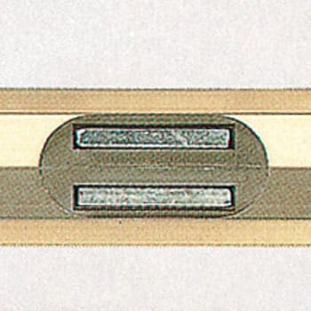 L-160MQ-230 Iビーム型アルミレベル45°気泡管付 1本 アカツキ製作所