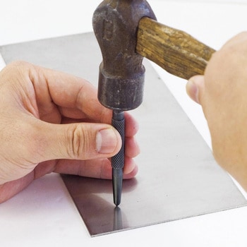 超硬チップ付センターポンチ ×L SK(新潟精機)