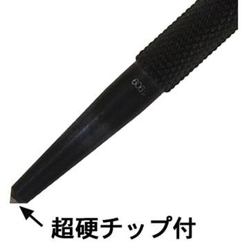 超硬チップ付センターポンチ ×L SK(新潟精機)