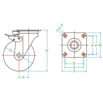NUJ2K-150 J2K�^ ���ݎ�(�E���^���ԗցE�_�u���x�A�����O) ����Œ莮 ���[�G�C�L���X�^�[ ���e�׏d180daN 02455512