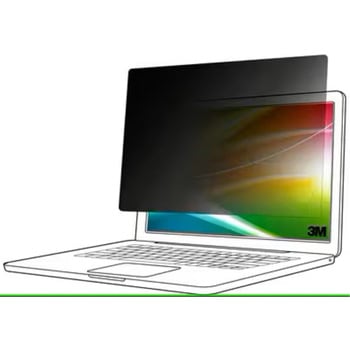 3M Bright Screen Privacy Filter for 16in Laptop、16:10、BP160W1B 3M(スリーエム)