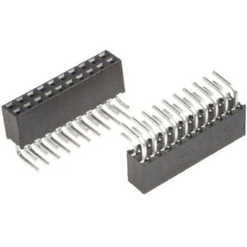 Samtec 基板接続用ソケット 30 極 2mm 2 列 スルーホール実装 SAMTEC