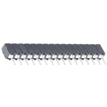 Samtec 基板接続用ソケット 16 極 2.54mm 1 列 スルーホール実装 SAMTEC