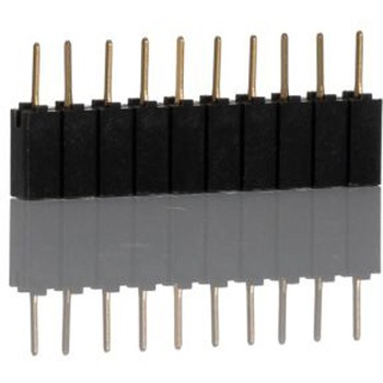 Samtec 基板接続用ソケット 10 極 2.54mm 1 列 スルーホール実装 SAMTEC