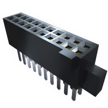 Samtec 基板接続用ソケット 10 極 1.27mm 2 列 表面実装 SAMTEC
