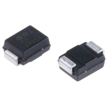STMicroelectronics TVSダイオード， 双方向， 表面実装， 69.7V， SM6T39CA STMicro