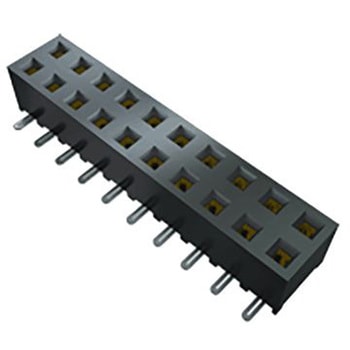 Samtec 基板接続用ソケット 10 極 2mm 2 列 表面実装 SAMTEC