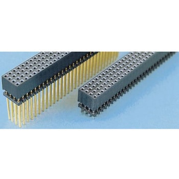Samtec 基板接続用ソケット 120 極 2mm 4 列 スルーホール実装 SAMTEC