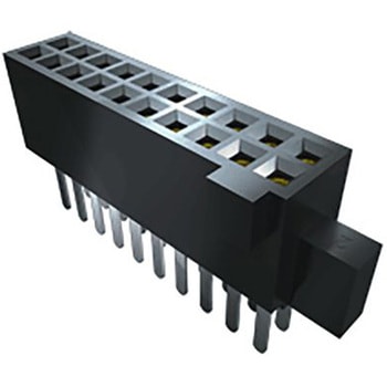Samtec 基板接続用ソケット 10 極 1.27mm 2 列 表面実装 SAMTEC