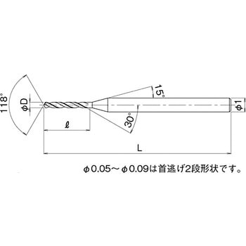 ルーマードリル1mm柄 AMSD ATOM(サイトウ製作所)
