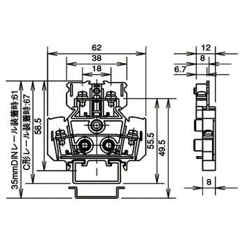 2段形端子台 IDEC(和泉電気)