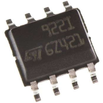 STMicroelectronics オペアンプ， 表面実装， 2回路， 単一電源， TS922IDT STMicro