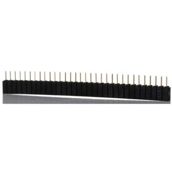 Samtec 基板接続用ソケット 32 極 2.54mm 1 列 スルーホール実装 SAMTEC