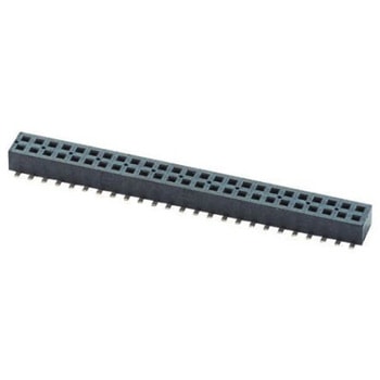 Samtec 基板接続用ソケット 40 極 1.27mm 2 列 表面実装 - SAMTEC