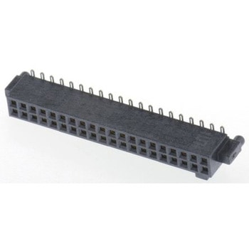Samtec 基板接続用ソケット 40 極 1.27mm 2 列 表面実装 - SAMTEC