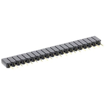 Samtec 基板接続用ソケット 20 極 2.54mm 1 列 スルーホール実装 SAMTEC