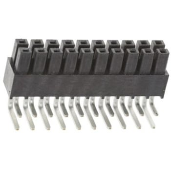 Samtec 基板接続用ソケット 20 極 2.54mm 2 列 表面実装 SAMTEC