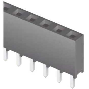 Samtec 基板接続用ソケット 2 極 2mm 1 列 スルーホール実装 SAMTEC