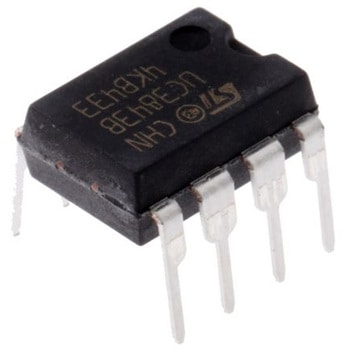 STマイクロ，  PWMコントローラ IC， 8-Pin PDIP STMicro