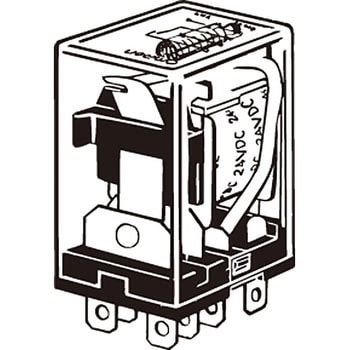 LY1 AC100/110 バイパワーリレー LY1 1個 オムロン(omron) 【通販