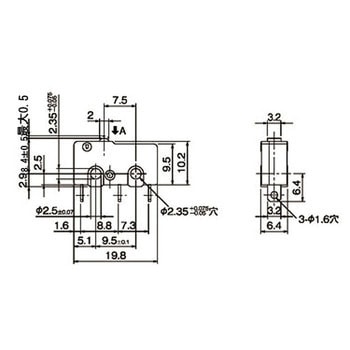 超小型基本スイッチ 形SS omron(オムロン)