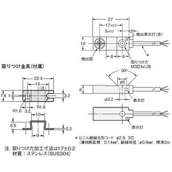 近接センサ フラットタイプ TL-W