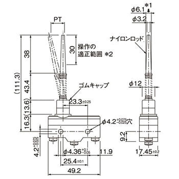 Z-15GNJ55-B 一般用基本スイッチ Z 基準形 1個 オムロン(omron) 【通販