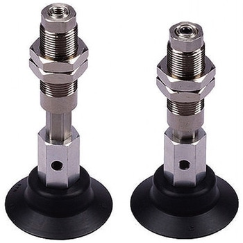 真空パッド PFO 油溝付パッド バッファ式回り止め金具付 NAPFOTH・NAPFOYH NAPFOTH-20-30-N コンバム(旧:妙徳)