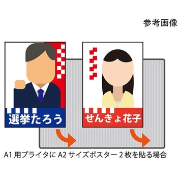 掲示用プラダンシート ポスター用プライタ PLPAシリーズ プライタ