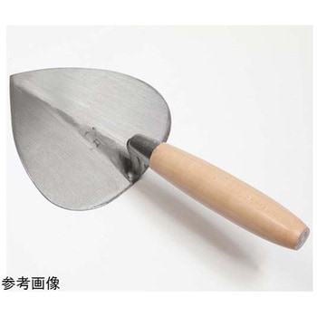 東京西勘 お福型レンガ鏝 鋼 アズワン