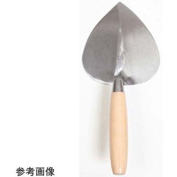 東京西勘 お福型レンガ鏝 鋼 アズワン