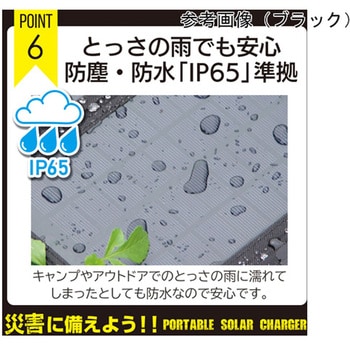 ポータブルソーラー充電器5W エントリーモデル AJ-NSOLAR5Wシリーズ エアージェイ