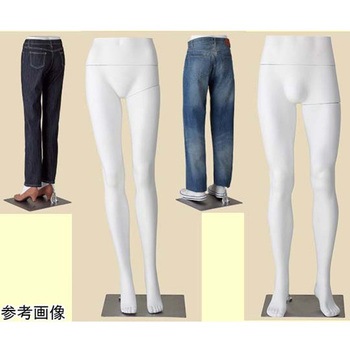 PP製 パンツトルソー 白 61-810シリーズ アズワン
