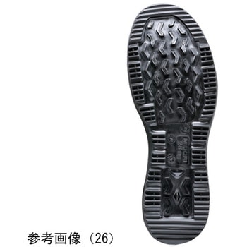 JIS規格 雪上でも滑りにくい耐滑安全靴 オールラウンダー ブラック ARD210N-BKシリーズ ミドリ安全