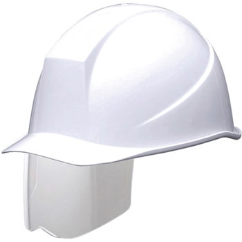 ABS製ヘルメット Windflow・シールド面 SC-11BS RA3-UP3シリーズ - ミドリ安全