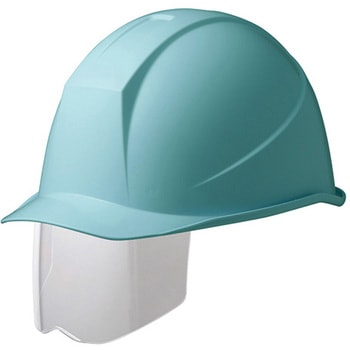 ABS製ヘルメット Windflow・シールド面 SC-11BS RA3-UP3シリーズ ミドリ安全