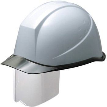 PC製ヘルメット Windflow・クリアバイザー・シールド面 SC-11PCLS RA3-UP3シリーズ ミドリ安全