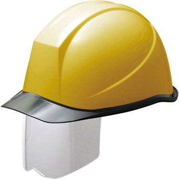 PC製ヘルメット Windflow・クリアバイザー・シールド面 SC-11PCLS RA3-UP3シリーズ ミドリ安全