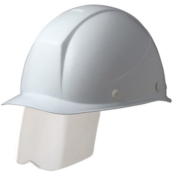 FRP製ヘルメット Windflow・シールド面 SC-11FS RA3-UP3シリーズ ミドリ安全